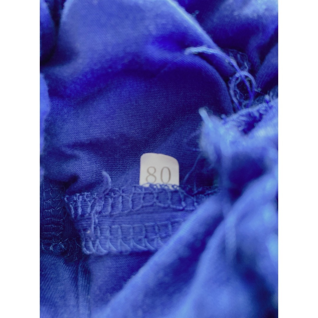 ユニフォーム風セットアップ キッズ/ベビー/マタニティのベビー服(~85cm)(タンクトップ/キャミソール)の商品写真
