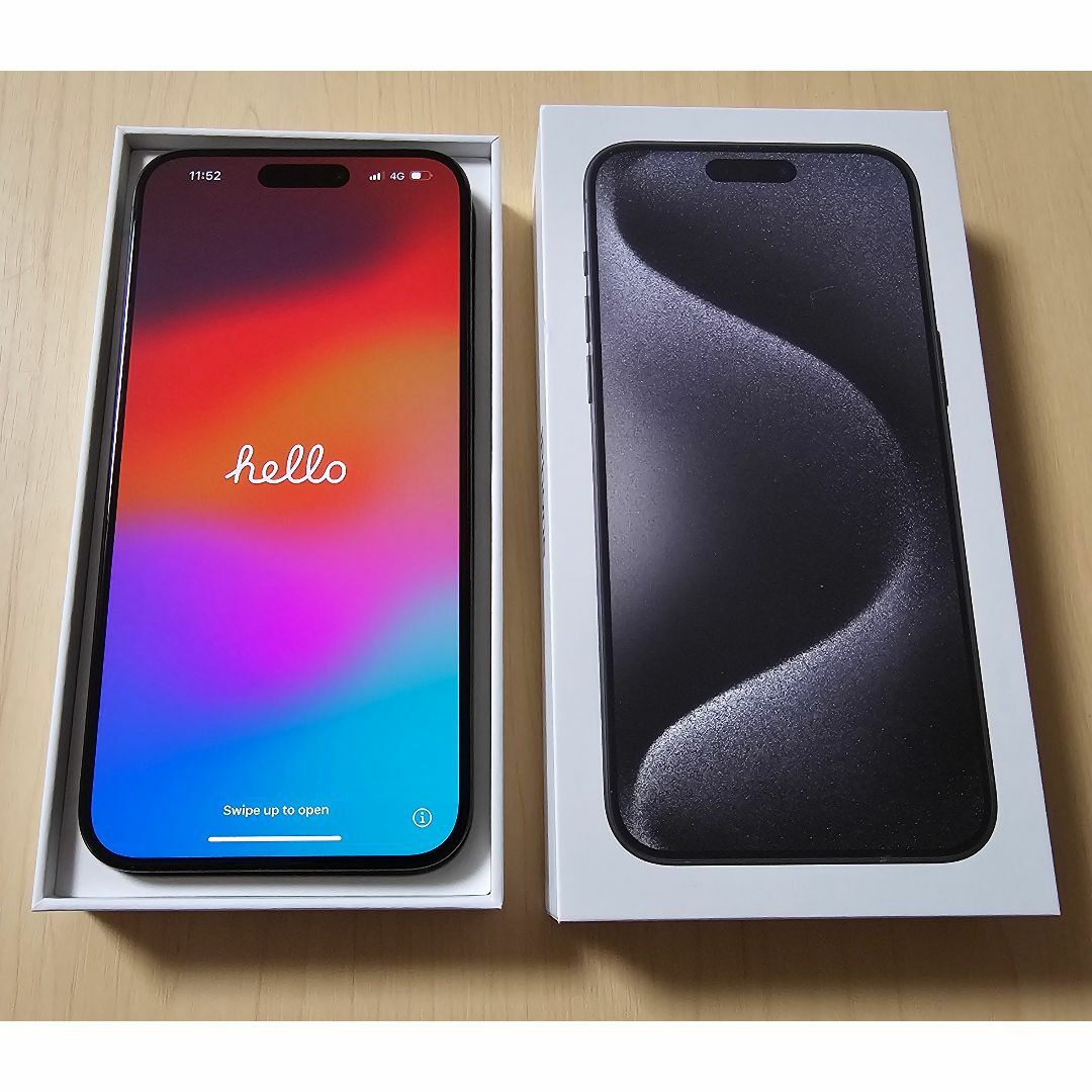 iPhone 15 Pro Max 256GB ブラックチタニウム iPhone 15 Pro Max 256GB ブラックチタニウム