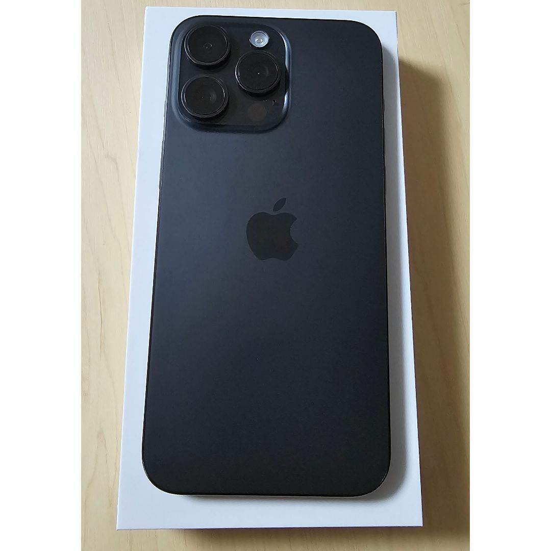 iPhone 15 Pro Max 256GB ブラックチタニウム iPhone 15 Pro Max 256GB ブラックチタニウム