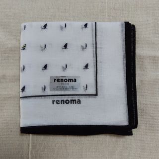 レノマ(RENOMA)のrenoma ハンカチ ヨット柄(ハンカチ)