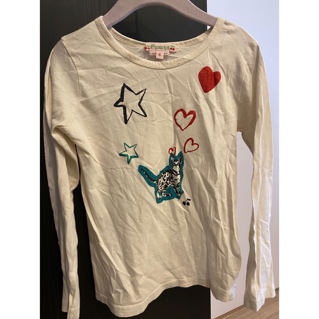 Bonpoint(ボンポワン)のbonpoint 6y キッズ/ベビー/マタニティのキッズ服女の子用(90cm~)(Tシャツ/カットソー)の商品写真