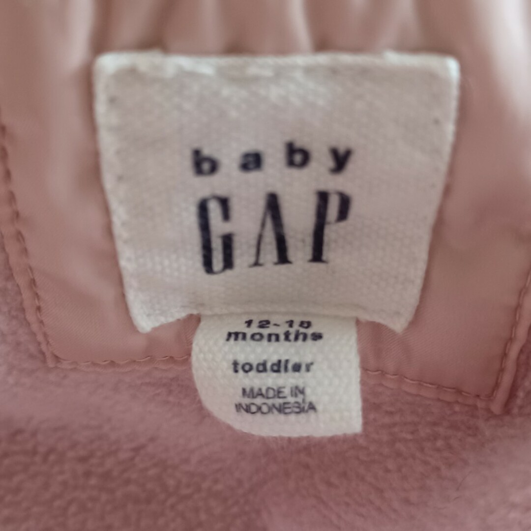 GAP(ギャップ)のGAP ダウンジャケット　80cm　12～18ヵ月 キッズ/ベビー/マタニティのベビー服(~85cm)(ジャケット/コート)の商品写真