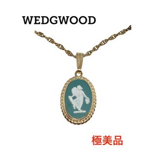 ウェッジウッド(WEDGWOOD)のWEDGWOOD ジャスパー ゴールド　ネックレス ペンダント ウエッジウッド(ネックレス)