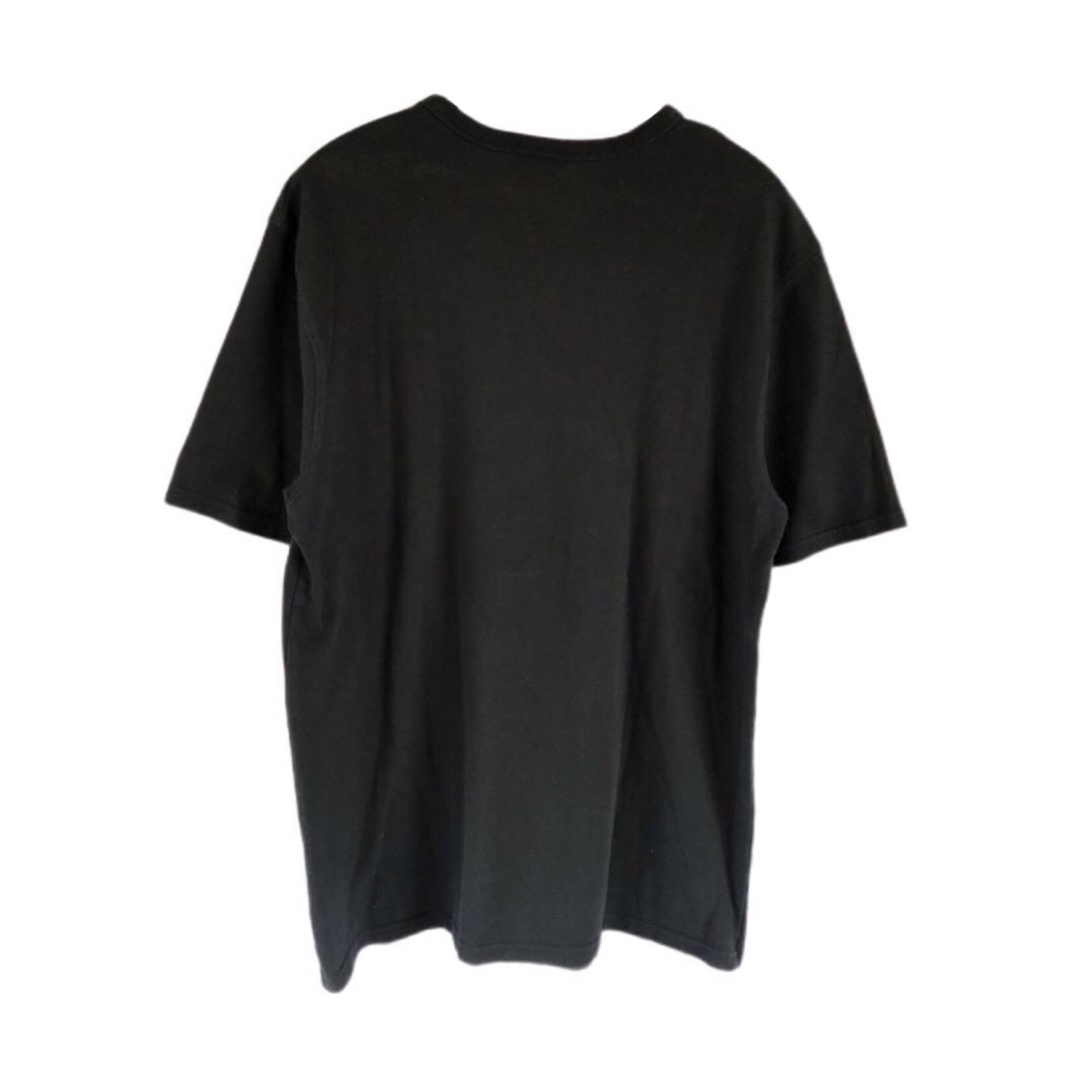 Champion(チャンピオン)のChampion　刺繍ロゴ　Tシャツ　L　黒　USA古着 メンズのトップス(Tシャツ/カットソー(半袖/袖なし))の商品写真