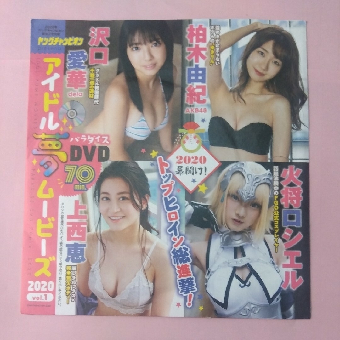 お値下げ相談歓迎！卒業 柏木由紀特集①雑誌付録アイドルオムニバスDVD９枚セット エンタメ/ホビーのタレントグッズ(アイドルグッズ)の商品写真