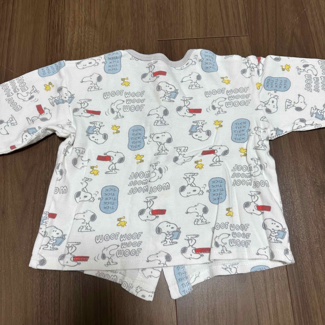 PEANUTS(ピーナッツ)のスヌーピー　パジャマ　80サイズ　PEANUTS  キッズ/ベビー/マタニティのキッズ服女の子用(90cm~)(パジャマ)の商品写真