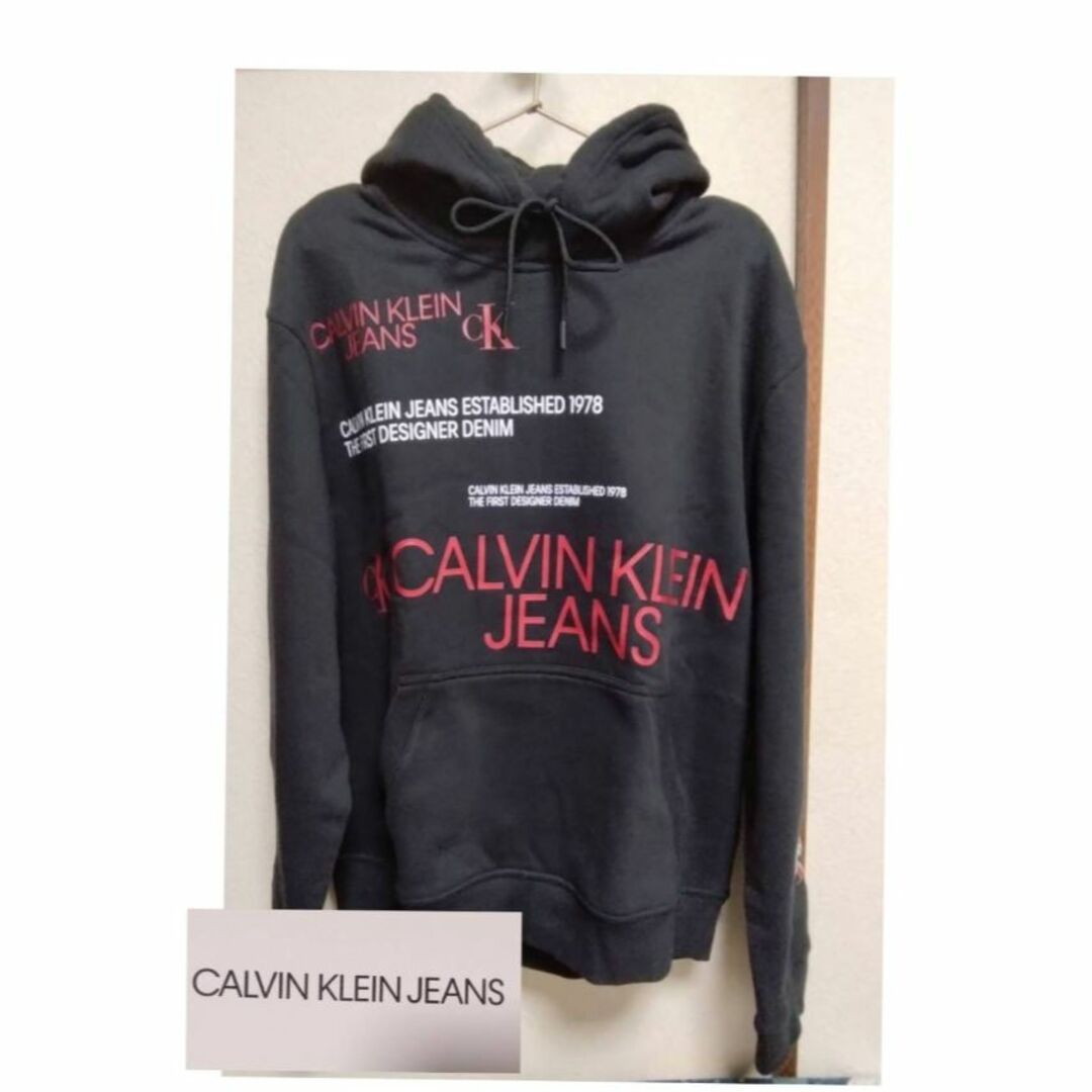 Calvin Klein(カルバンクライン)の新品❣️CALVIN KLEIN JEANS 　ロゴフーディー　定19800円　 メンズのトップス(パーカー)の商品写真