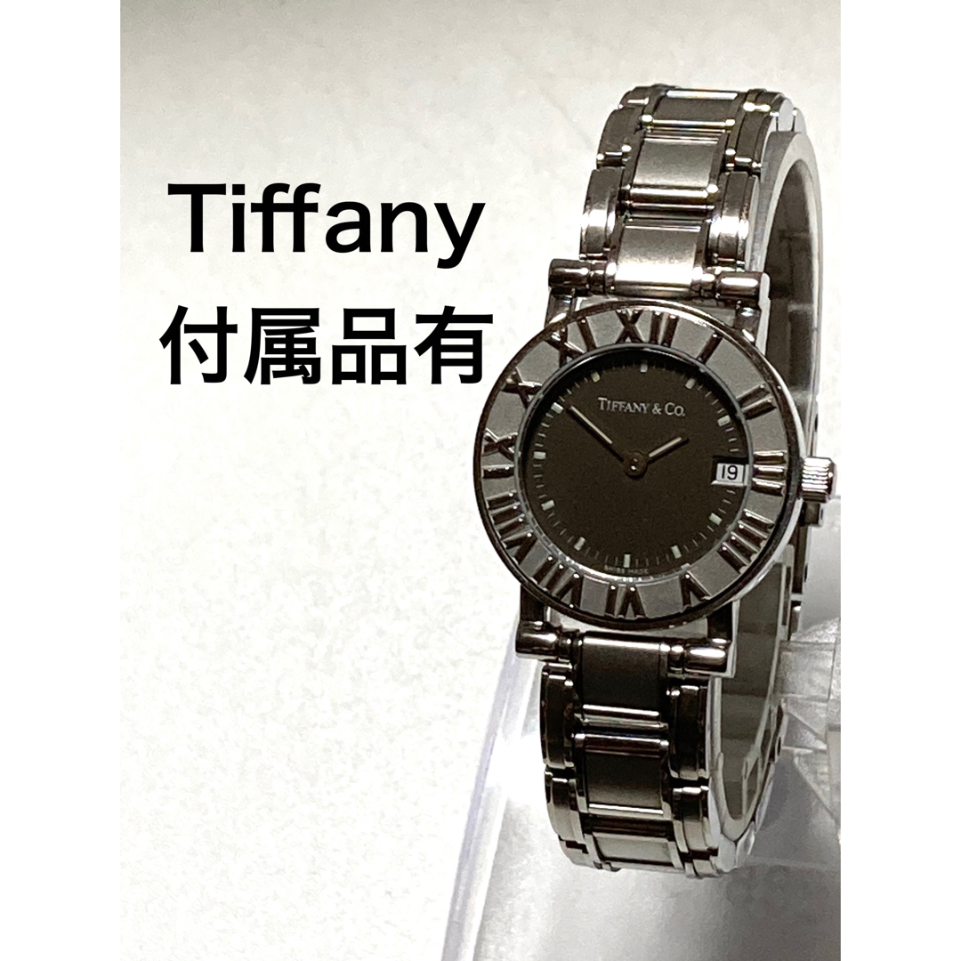 Tiffany & Co.(ティファニー)の超美品！　Tiffany ティファニー　アトラス　電池新品　レディース腕時計 レディースのファッション小物(腕時計)の商品写真