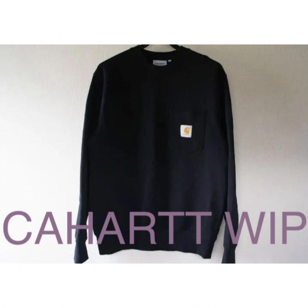 【赤字覚悟最終値下げ】カーハート ポケット スウェット　carhartt wip メンズのトップス(Tシャツ/カットソー(半袖/袖なし))の商品写真