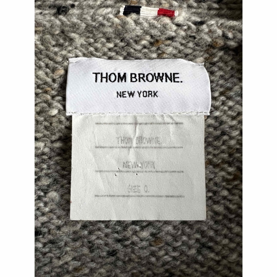 THOM BROWNE(トムブラウン)のThom Browne 4バーカーディガン　0サイズ メンズのトップス(カーディガン)の商品写真