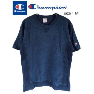 チャンピオン(Champion)のChampion　チャンピオン　デニム　Tシャツ　M　ネイビー(Tシャツ/カットソー(半袖/袖なし))