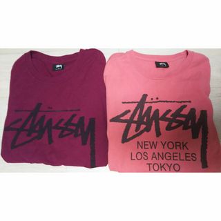 ステューシー(STUSSY)のSTUSSY ロンT 2枚セット(Tシャツ/カットソー(七分/長袖))