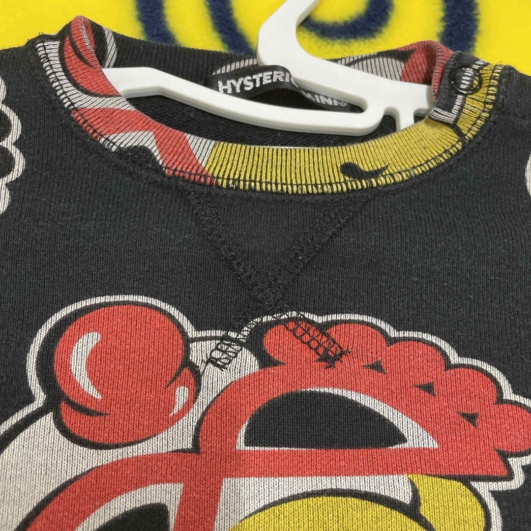 HYSTERIC MINI(ヒステリックミニ)の【専用❤️中古】ローリングトレーナー(90)＆ベアTee キッズ/ベビー/マタニティのキッズ服男の子用(90cm~)(Tシャツ/カットソー)の商品写真