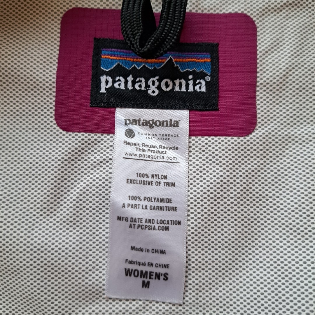 patagonia(パタゴニア)のpatagonia　ブルゾン　レディースM　ピンク レディースのジャケット/アウター(ブルゾン)の商品写真