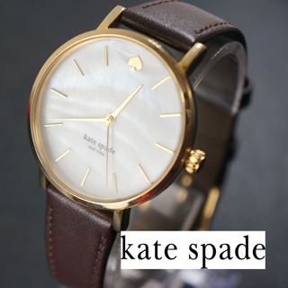 ケイトスペードニューヨーク(kate spade new york)の【稼働品】 Kate Spade newyork 　　新品ベルト　電池交換済(腕時計)