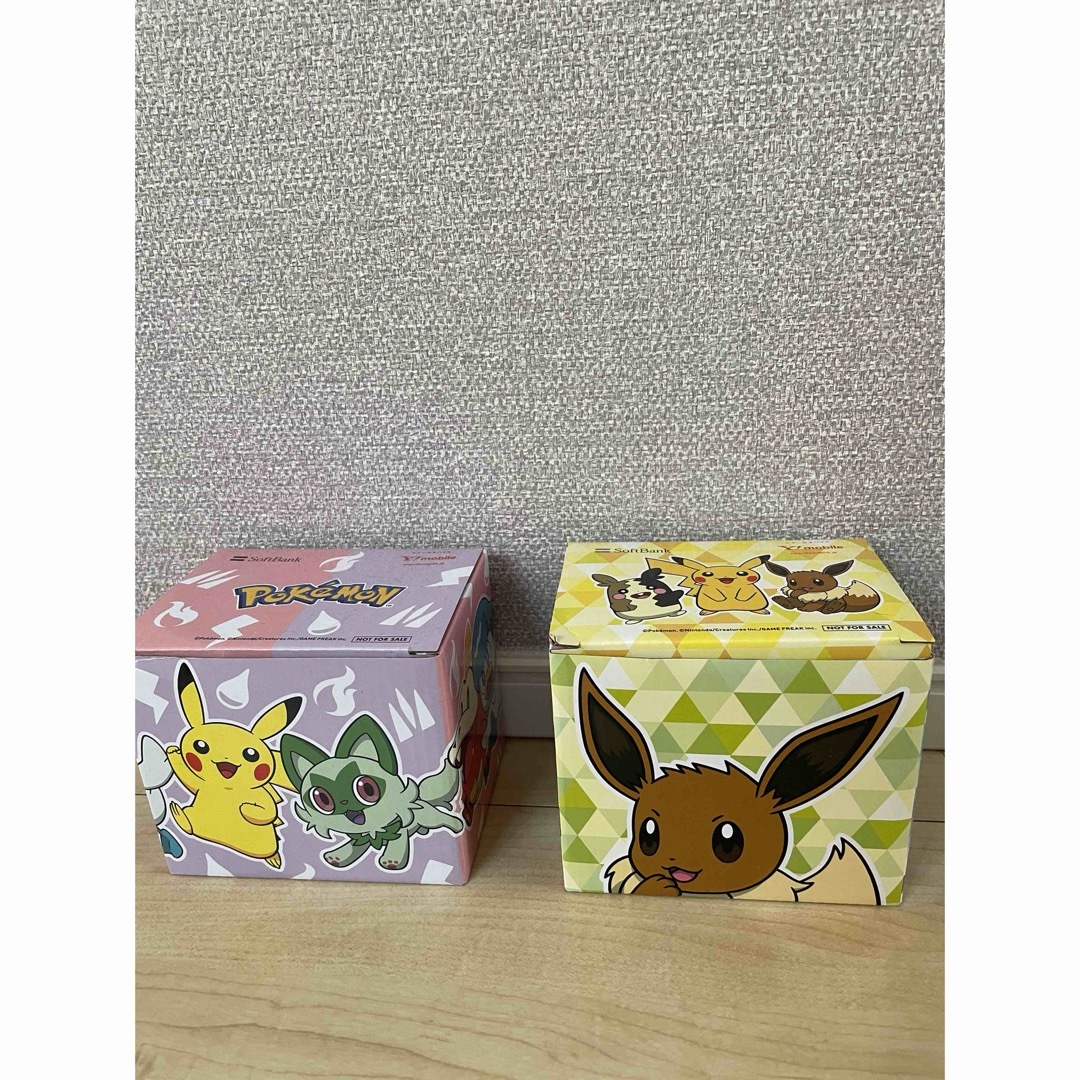 【非売品】ポケモンマグカップ2個セット･ワイモバイル インテリア/住まい/日用品のキッチン/食器(グラス/カップ)の商品写真