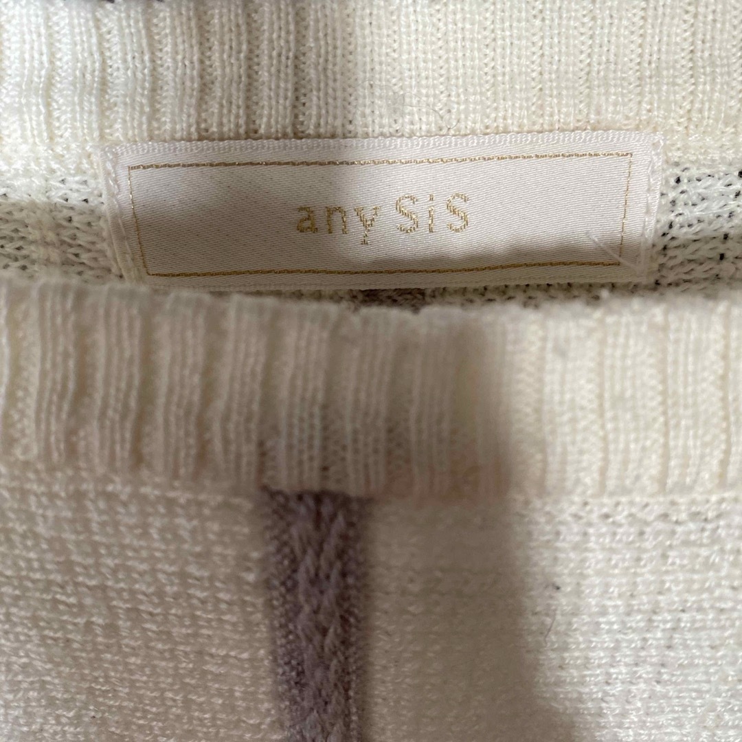 anySiS(エニィスィス)のany SiS ニットセーター レディースのトップス(ニット/セーター)の商品写真