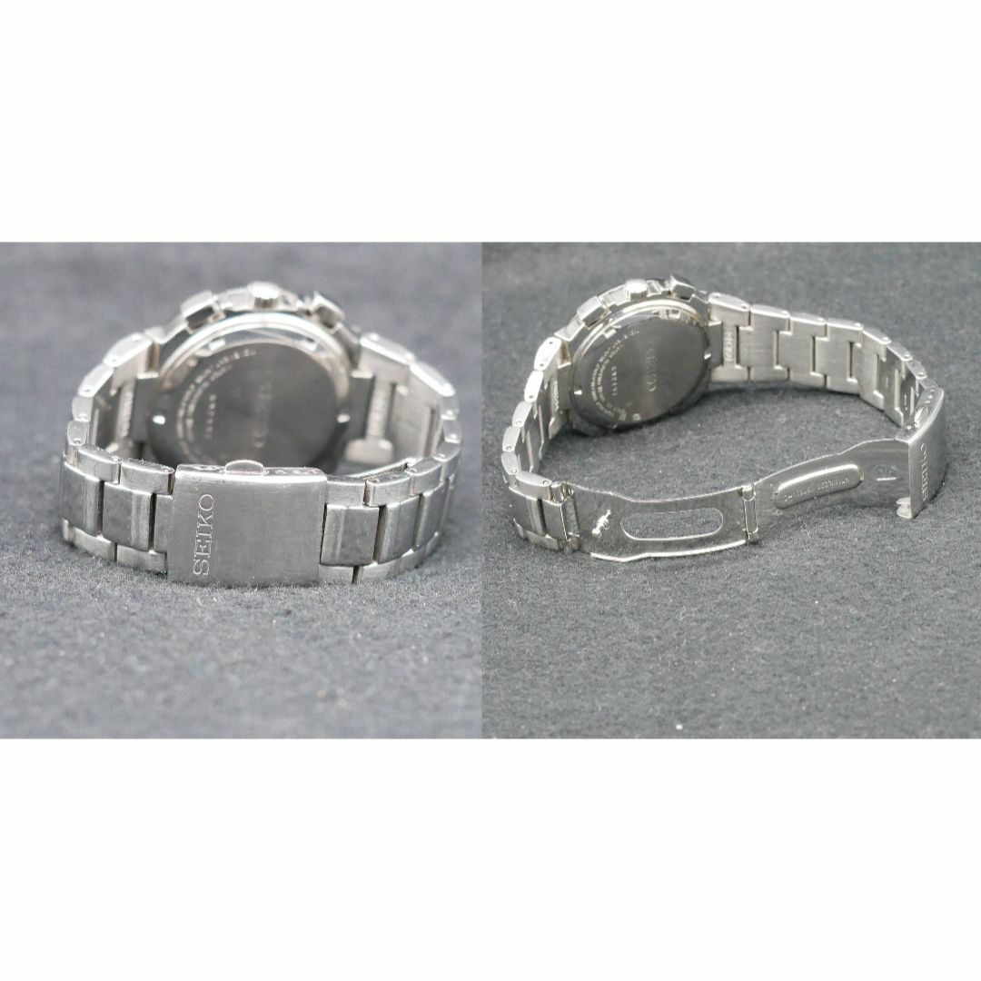 SEIKO - SEIKO 7T92-0KG0 メンズ クロノグラフ 腕時計 黒文字盤