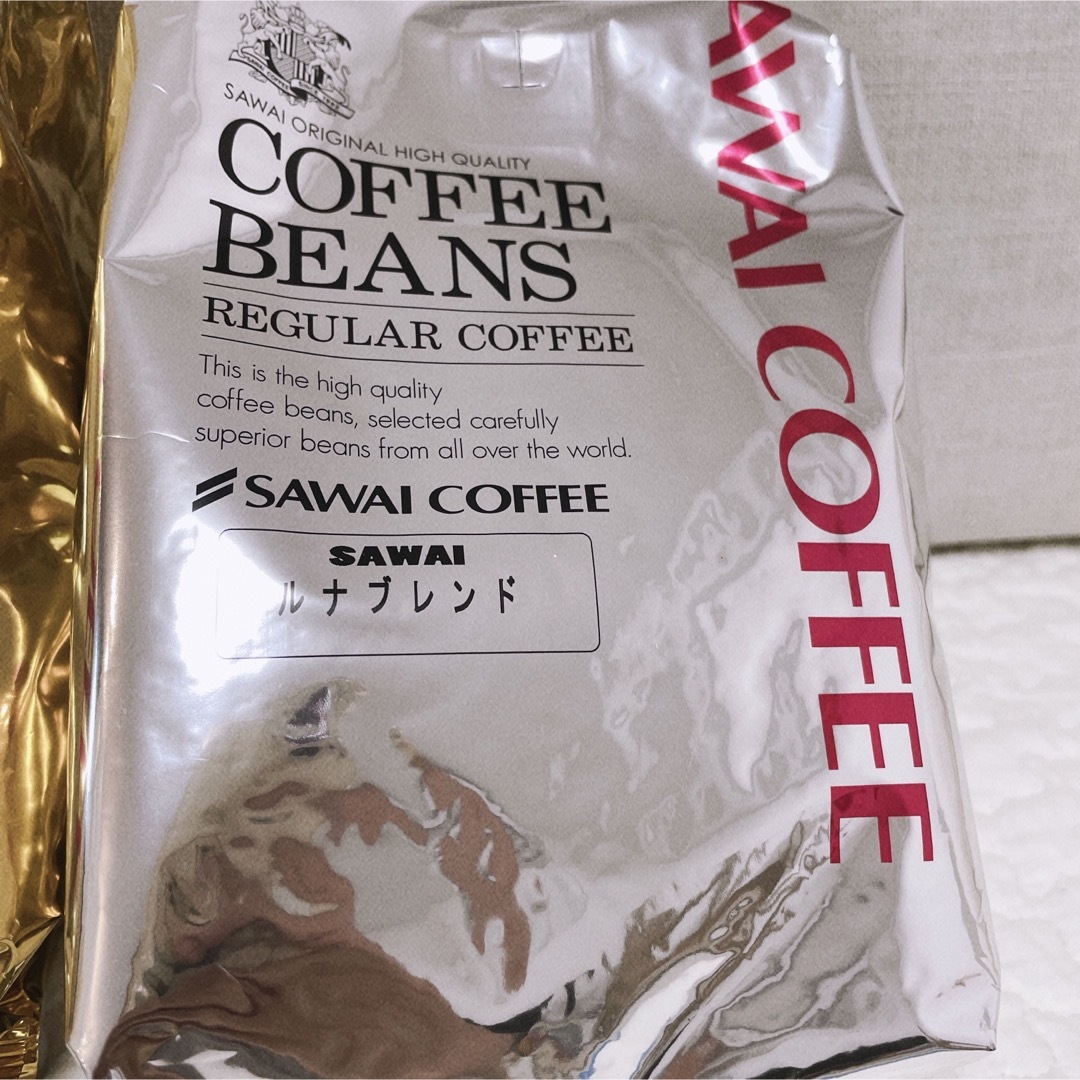 SAWAI COFFEE(サワイコーヒー)の澤井珈琲　ソルブレンド　ルナブレンド　2袋 食品/飲料/酒の飲料(コーヒー)の商品写真