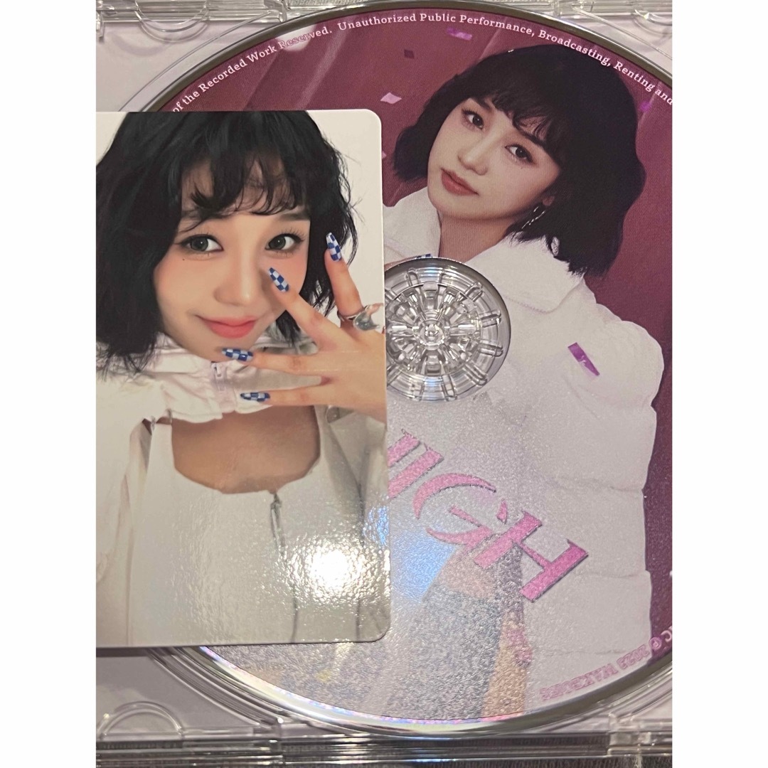 ヒカル　円盤トレカ　Kep1er 通常盤　FLY-HIGH エンタメ/ホビーのCD(K-POP/アジア)の商品写真