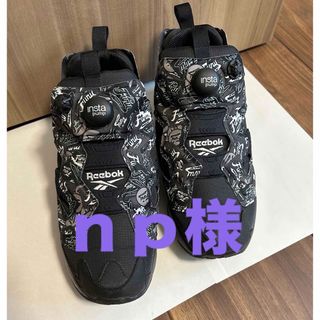 インスタポンプフューリー(INSTAPUMP FURY（Reebok）)のReebok ポンプフューリー　ロゴブラック(スニーカー)