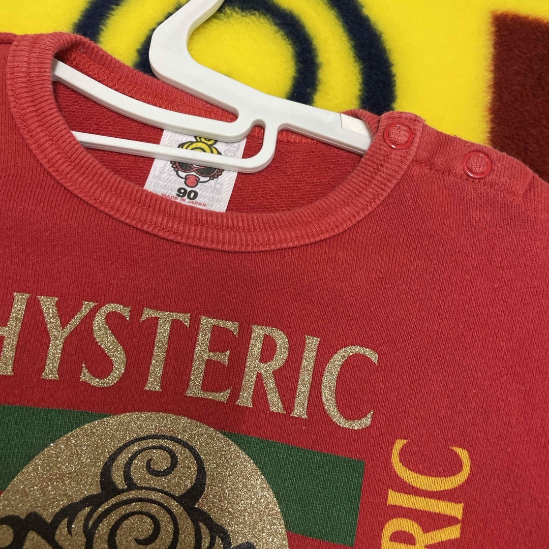 HYSTERIC MINI(ヒステリックミニ)の【中古】グッチ風トレーナー(90)❤️ キッズ/ベビー/マタニティのキッズ服男の子用(90cm~)(Tシャツ/カットソー)の商品写真