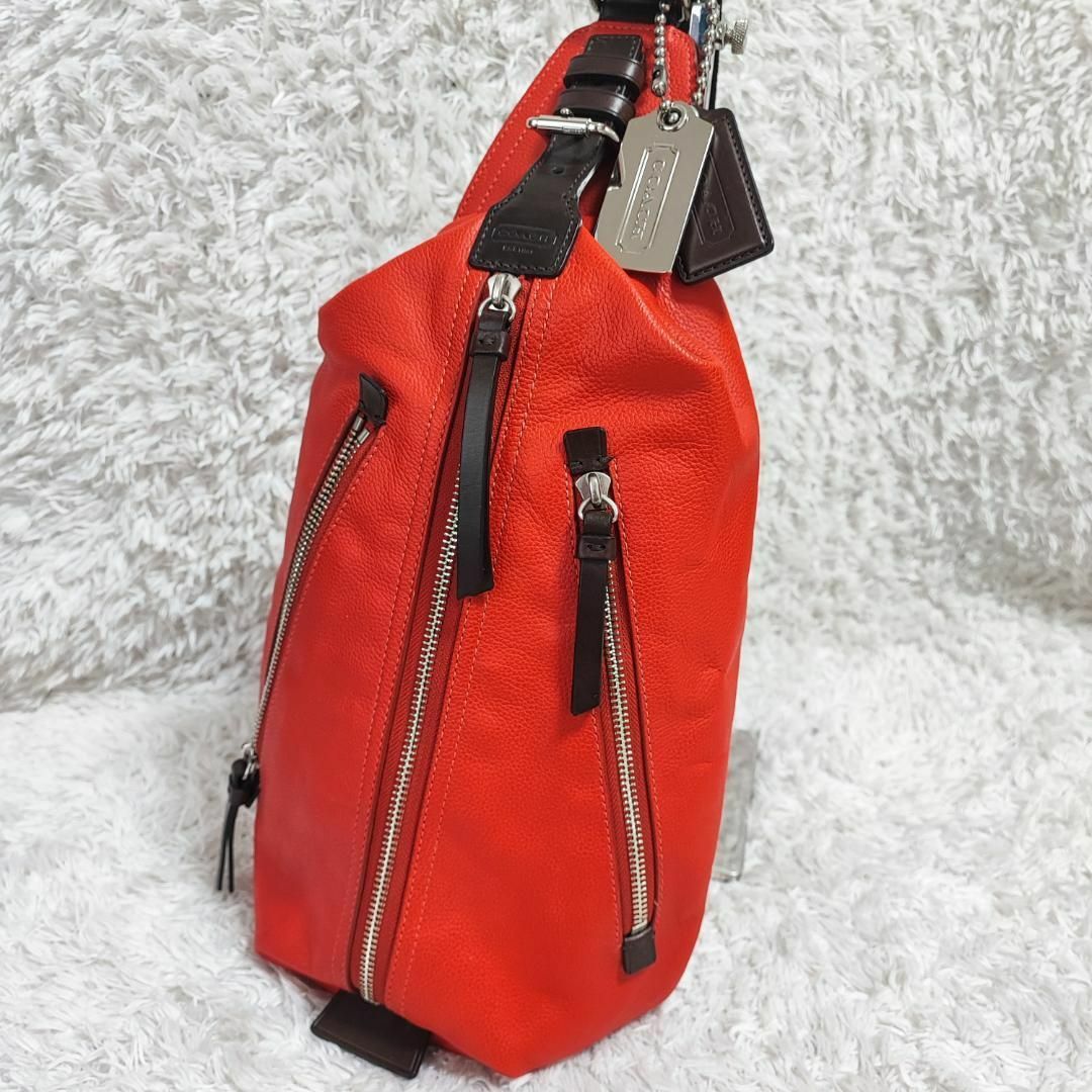 COACH - 【美品】コーチ レザー ボディバッグ トンプソン チャーム