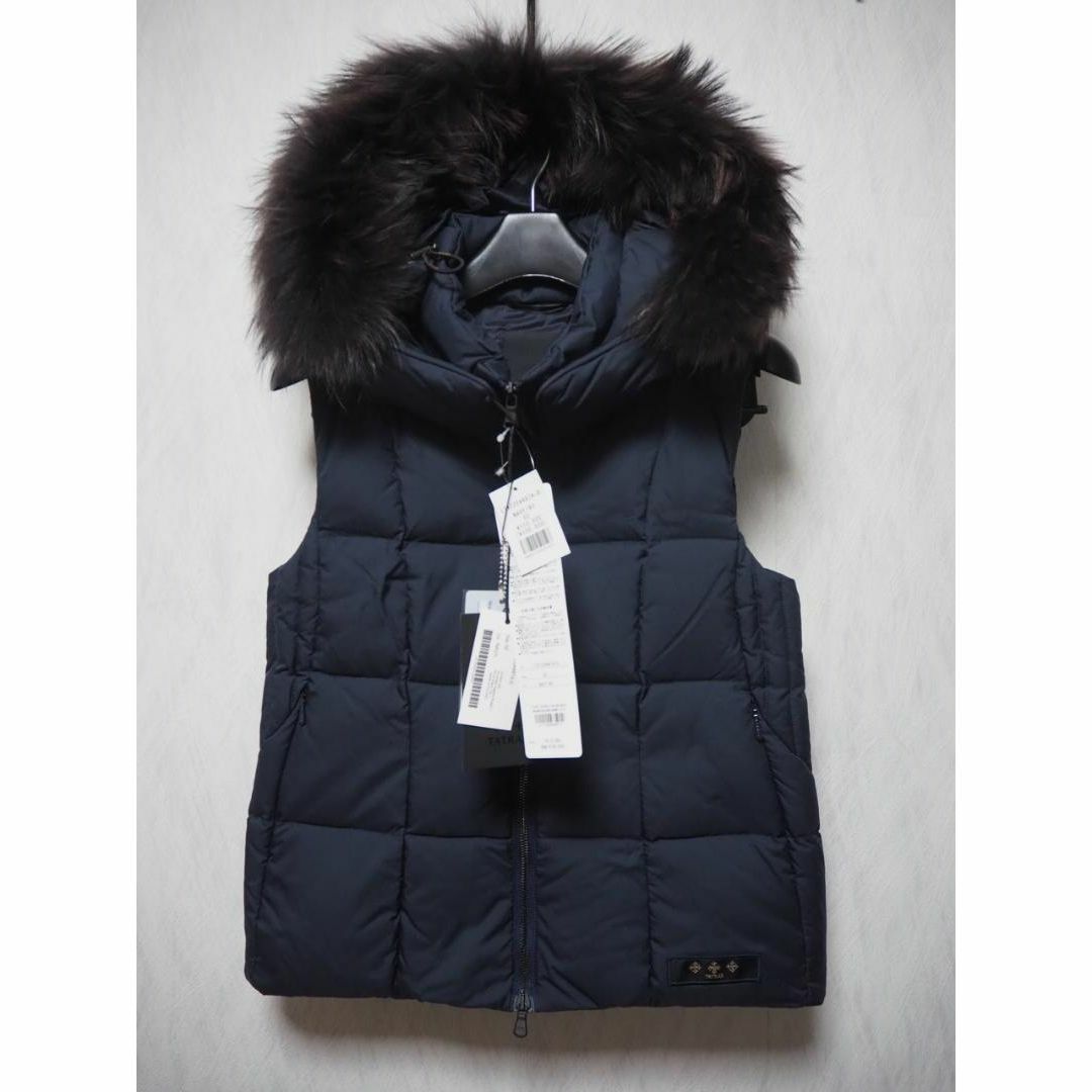 TATRAS - 新品 タトラス 22AW ZALAGA ダウンベスト 2 ネイビー ファー