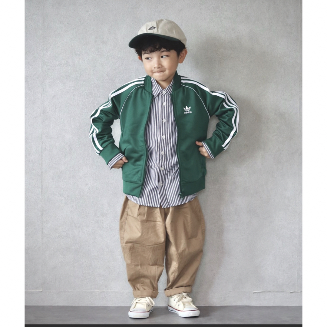 Originals（adidas）(オリジナルス)のアディダスオリジナルス　ジャージ上下　130 キッズ/ベビー/マタニティのキッズ服男の子用(90cm~)(ジャケット/上着)の商品写真