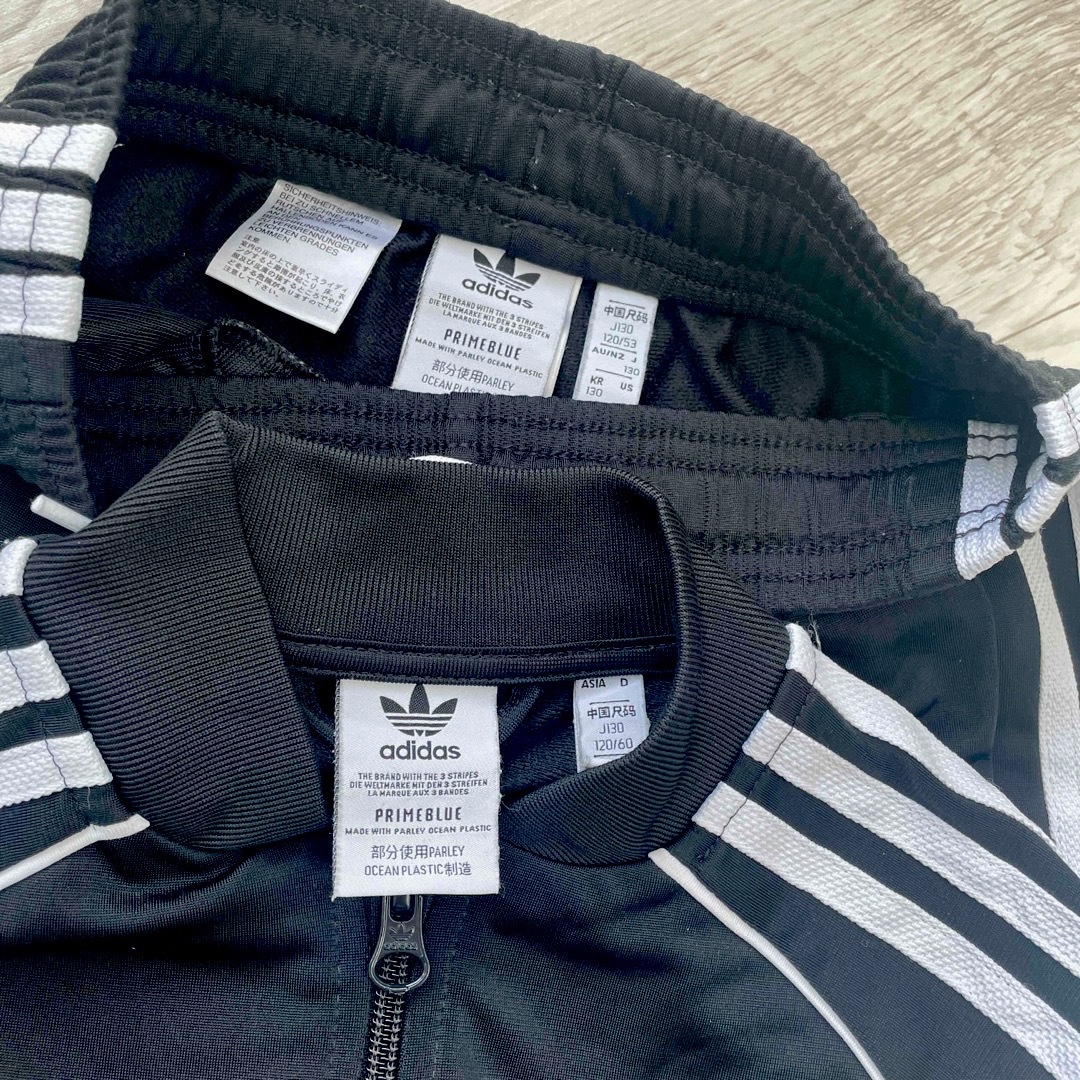 Originals（adidas）(オリジナルス)のアディダスオリジナルス　ジャージ上下　130 キッズ/ベビー/マタニティのキッズ服男の子用(90cm~)(ジャケット/上着)の商品写真