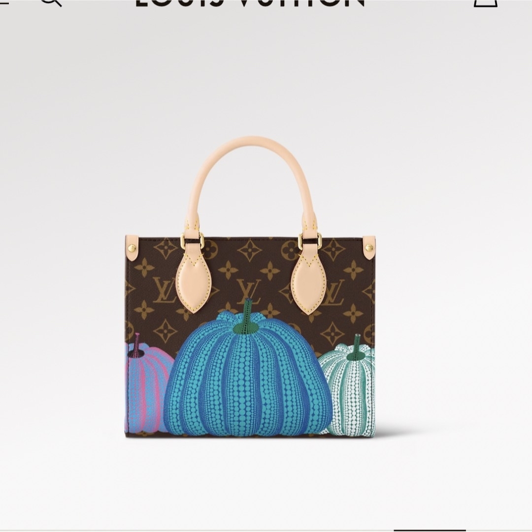 LOUIS VUITTON(ルイヴィトン)の新品未使用‼️ルイヴィトンオンザゴーPM 草間彌生 レディースのバッグ(ハンドバッグ)の商品写真