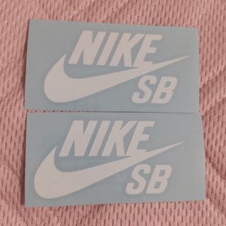 ナイキ 10cm  2枚SET NIKE SB カッティングステッカー(スケートボード)