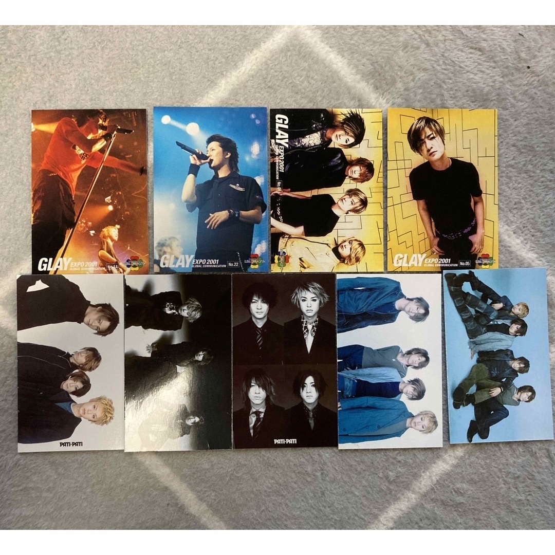 最終値下げ　GLAY  pure soul トレカ おまけ付 エンタメ/ホビーのタレントグッズ(ミュージシャン)の商品写真