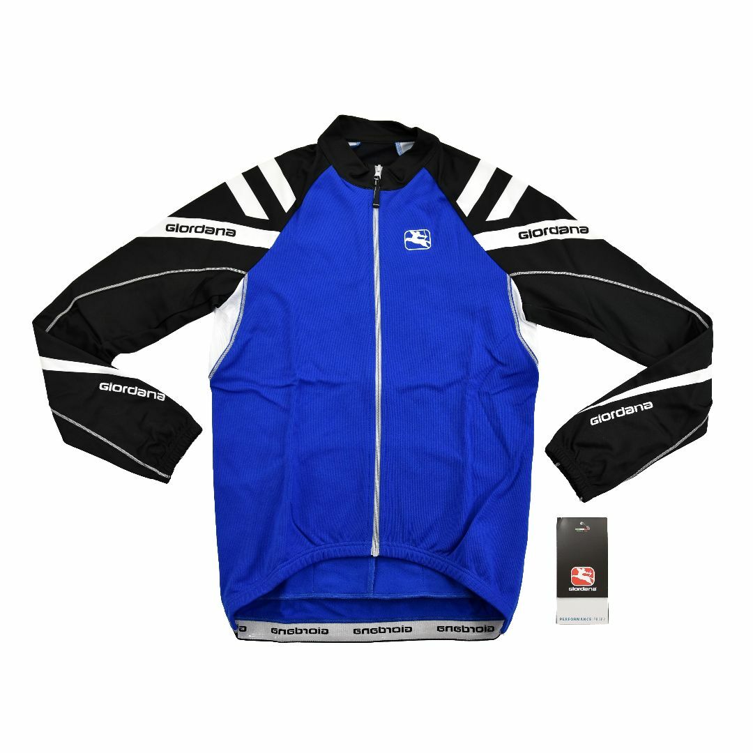 Giordana Silverline 長袖ジャージ size:S 青