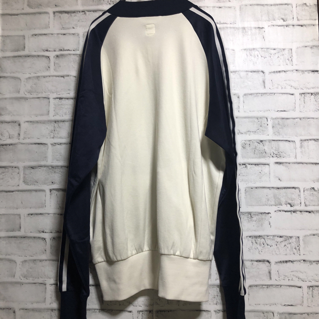 希少XL⭐️90s adidasトラックジャケット 刺繍vintage ベージュ 希少XL⭐️90s adidasトラックジャケット 刺繍vintage ベージュ