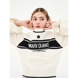 リリーブラウン(Lily Brown)の【LILY BROWN×MARY QUANT】ジャガードニット(ニット/セーター)