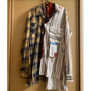 ミハラヤスヒロ(MIHARAYASUHIRO)の19SS/MIX PATTERN LS SHIRTS/長袖シャツ/44(シャツ)