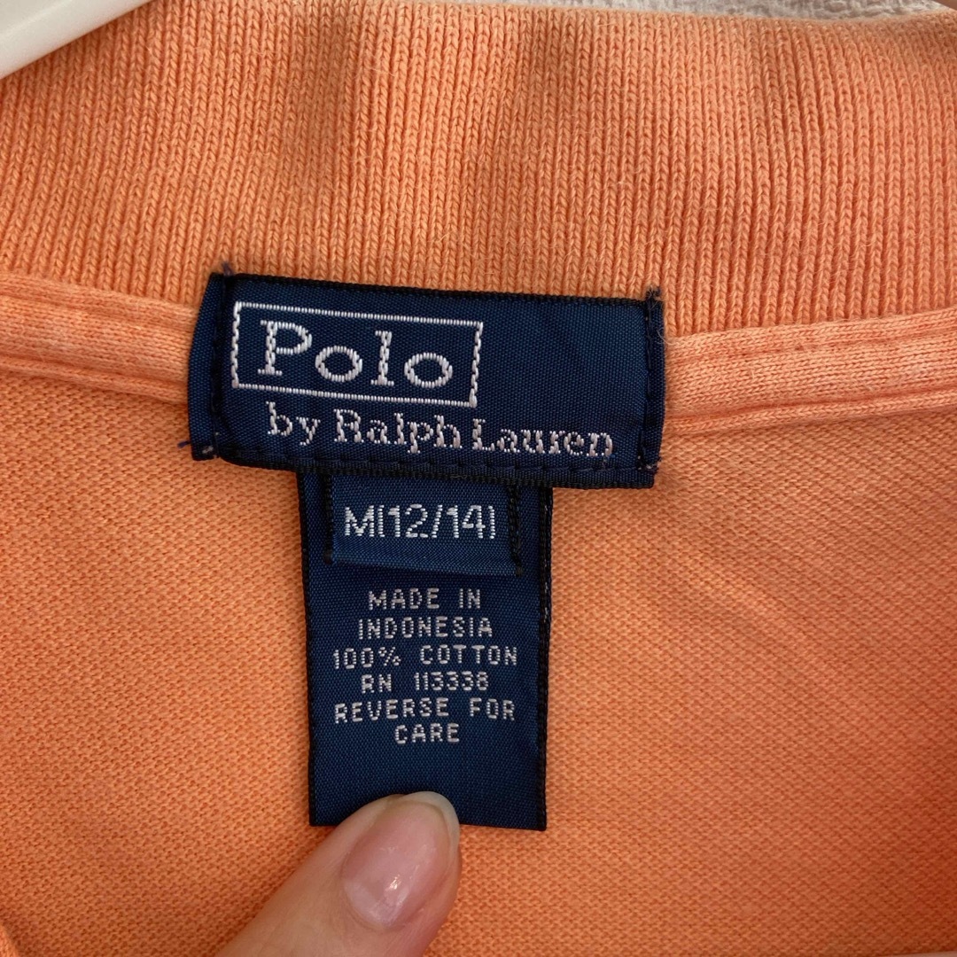 POLO RALPH LAUREN(ポロラルフローレン)のポロ ラルフローレン ポロシャツ　オレンジ メンズのトップス(ポロシャツ)の商品写真