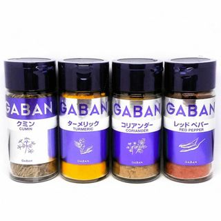 ハウスショクヒン(ハウス食品)のハウス食品　GABAN　ギャバン　15～18g　４本セット(調味料)