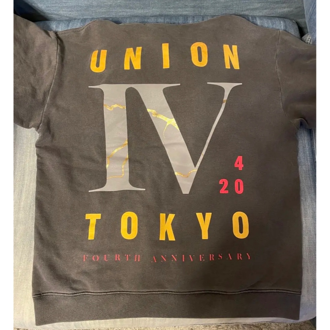 UNION TOKYO 4th Roman Hood パーカー 4周年ユニオンL