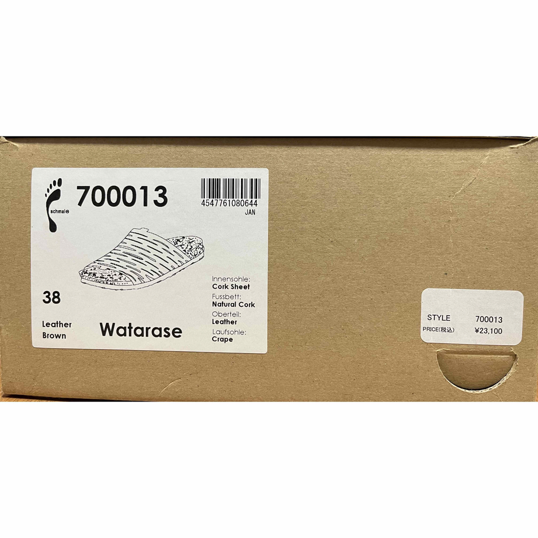 TATAMI - 【新品未使用】TATAMI WATRASE タタミ ワタラセ 38 TATAMI - 【新品未使用】TATAMI WATRASE タタミ ワタラセ 38