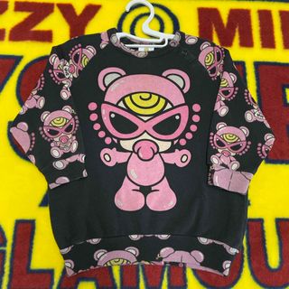 ヒステリックミニ(HYSTERIC MINI)の【中古】南京錠テディ🧸トレーナー(90)🎀(Tシャツ/カットソー)