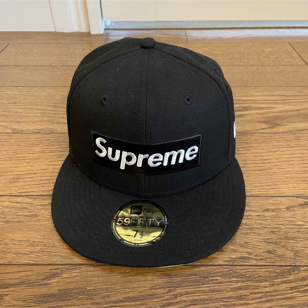 帽子Supreme No Comp Box Logo New Era "Black"