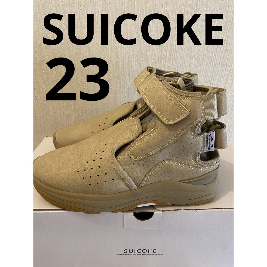 suicoke - SUICOKE スイコック ベージュ スニーカー ショートブーツ 23