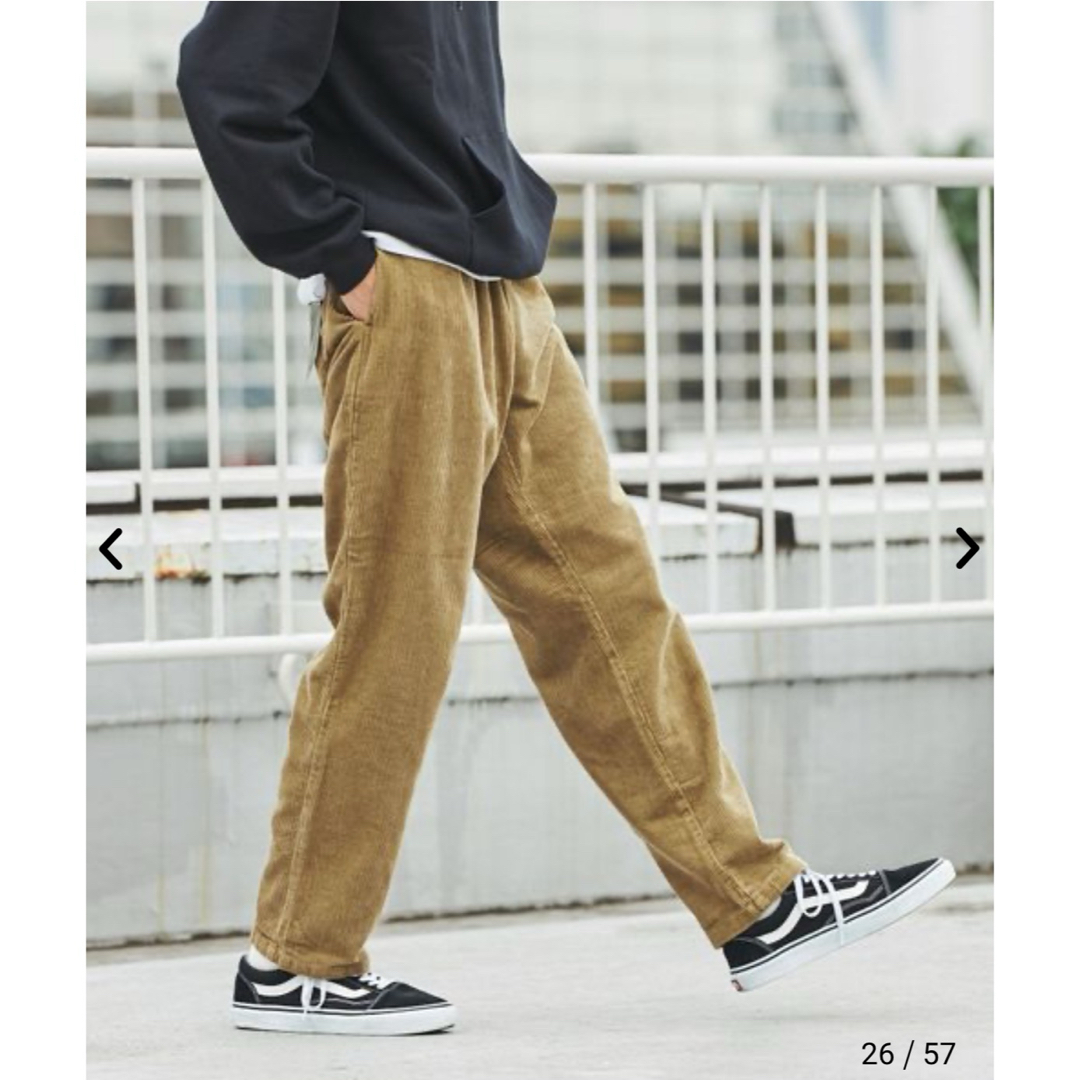 coen(コーエン)の新品　COEN コーデュロイシェフパンツ"CHEF PANTS" メンズのパンツ(ワークパンツ/カーゴパンツ)の商品写真