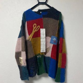 SUNSEA - SUNSEA モヘアセーター mohair sweater グレー 3の通販 by ...