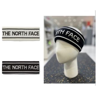 ザノースフェイス(THE NORTH FACE)の韓国ノースフェイスホワイトレーベルニットヘッドバンドヘアバンド黒NE3RP50(ヘアバンド)