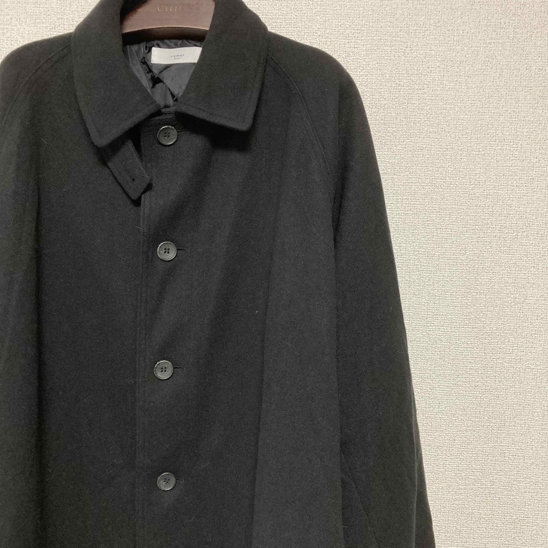 remer loose balcollar over coat メンズのジャケット/アウター(ステンカラーコート)の商品写真