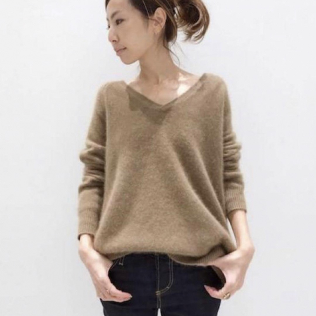 ◆MOHAIR Vネック KNIT◆