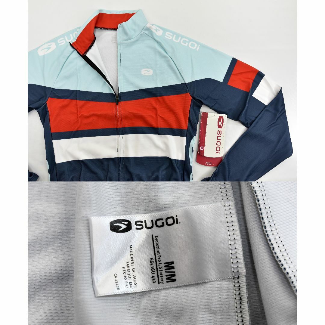 Sugoi Evolution Pro 長袖ジャージ size:M アイスブルー スポーツ/アウトドアの自転車(ウエア)の商品写真